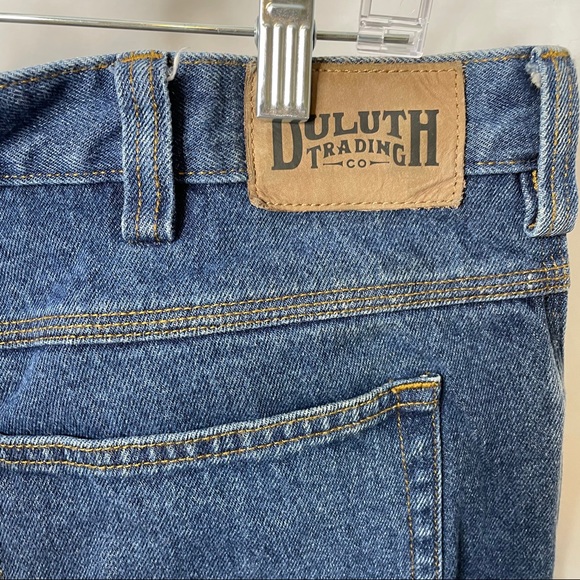 Duluth Trading Ballroom Relax Fit Dark Wash Jeans - Picture 5 of 8